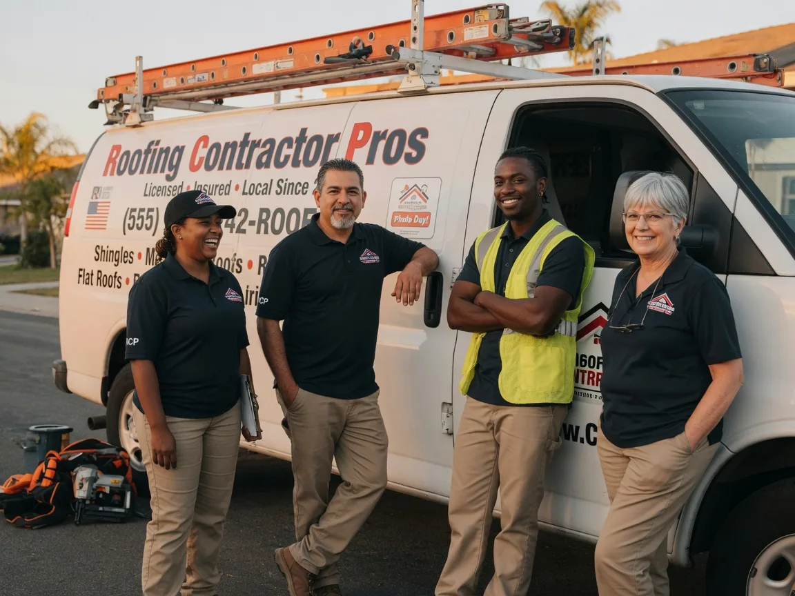 Local Roofing Contractors company in Springbrook, WI